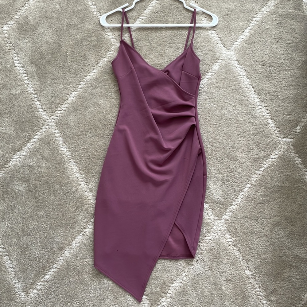 Windsor Mauve Wrap Dress